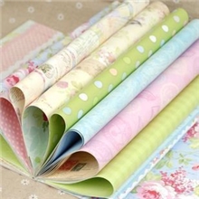 批发手工DIY书皮纸封面韩国墙纸新年礼物礼品包装纸合集防水16色