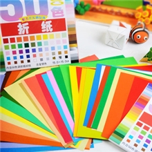 正品童洋日本进口儿童手工折纸材料50色彩色纸幼儿园益智彩纸60张