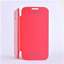 三星i9500拆后盖皮套S4原装款左右开皮套手机保护套手机壳