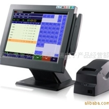 厂家直销高档15寸触摸点单收银机/触摸点菜收银机/POS收款机
