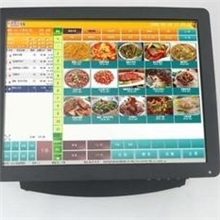 厂家直销订做15寸触摸收款机/触控收银机/点单收银机/餐饮收款机