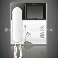松佳KB可视分机楼宇对讲分机彩色可视对讲分机