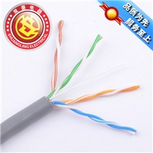 厂价供应五类网络线035四铝四铁300米足米双绞线质量保证