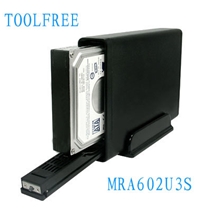 TOOLFRE3.5英寸外置硬盘抽取盒移动硬盘盒移动硬盘2tbMRA602U3S