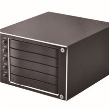 3.5寸5盘位无內框磁盘阵列移动抽取盒