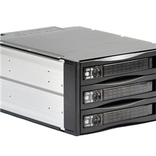 3.5寸3盘位背板式硬盘抽取盒