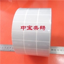 PET哑银标签PET防水标签27*19