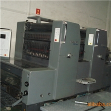 二手海德堡印刷机四开双色酒精彩色胶印机二手印刷设备