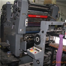 出售二手海德堡四开双色印刷机、胶印机二手印刷设备