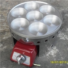 电子鸡蛋汉堡炉韩式鸡蛋炉汉堡机大孔8.6公分