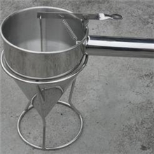 不锈钢漏斗鱼丸漏斗定量漏斗鱼丸机鱼丸炉不配架子特价30