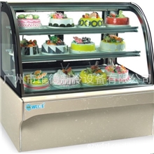 大理石风冷普通圆弧蛋糕保鲜展示柜