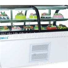 广州高保湿双面选圆弧前后开门蛋糕展示柜