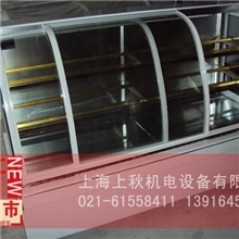 前开门圆弧蛋糕柜巧克力展示柜冷藏保鲜蛋糕柜1.8米甜甜圈展示柜