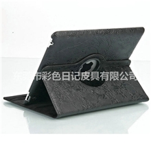 热销ipad二折皮套ipad折叠皮套IPAD葡萄纹保护套电子皮套