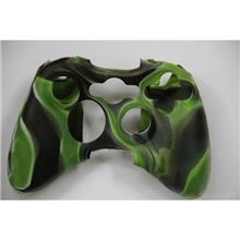 厂家提供360手制硅胶套迷彩硅胶游戏机保护套