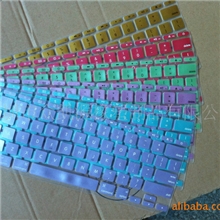 厂家供应新款macbookair11.613.3彩色键盘印刷硅胶键盘膜