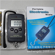 40kg威衡专利正品迷你吊绳小方形手提电子秤快递挂钩吊钩手提秤称