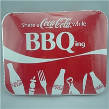 广东烧烤炉厂家批发可口可乐中号烧烤炉户外家用一次烧烤炉