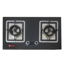 采购批发嵌入式/台式燃气灶/双喜燃气灶ZA01T/高硬度陶瓷面板双眼