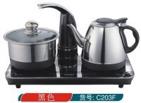 三合一带消毒自动加水电热水壶电茶具套装多功能茶艺炉