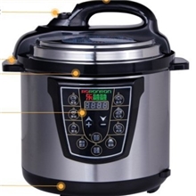 乐融融压力锅4L5L6L不锈钢胆促销半球电压力锅特价一件代发