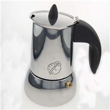 厂家批发供应咖啡壶不锈钢咖啡壶摩卡壶4人份(伊莎贝拉)