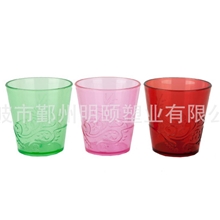 塑料杯，花纹杯