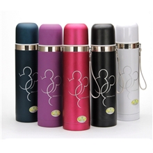 厂家供应迪士尼保温杯子弹头保温杯磨砂广告杯不锈钢广告杯定制