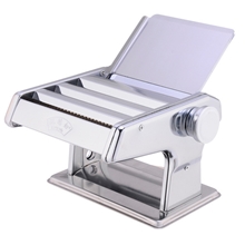 直销家用创意手动面条机手摇饺皮机擀面机靓媳妇三刀压面机厂家