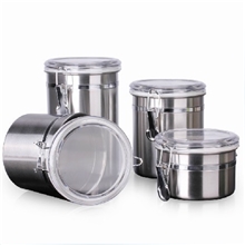 【峰动】不锈钢密封罐/储物罐/储藏罐/调料调味罐/零食罐/茶叶罐