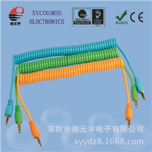 专业生产销售音频线音响连接线各种弹簧线