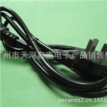 厂价供应国标三插电源线,(1.5米)3C认证电源线1.5米品字尾CCC