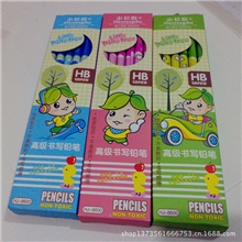 小皮头铅笔、小松树HB12pcs小皮头铅笔厂家批发
