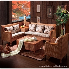 藤家具藤沙发酒店客厅高档藤编沙发海南销量最好的转角沙发组合