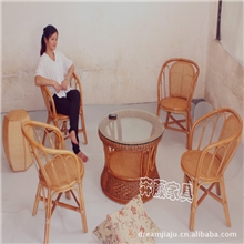 台山市藤依藤木家具厂专业来样来图定做旅馆家具餐厅餐桌椅