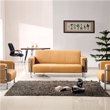 现代办公沙发东莞皮制沙发定制简约办公沙发东莞国信办公家具厂家