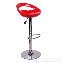 工厂批发时尚高脚酒吧椅子简约旋转升降椅塑料椅子货源批发