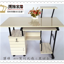 厂家批发电脑桌、办公桌、电脑台、学习书桌、时尚钢木桌802