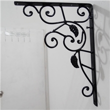 【华梦】田园铁艺支架三角架托架隔板架支撑架置物架欧式