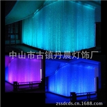 定制装修室内水舞屏风隔断亚克力气泡墙流水墙