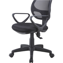 【厂家批发】佛山蓝博办公家具椅子转椅职员椅网椅1193