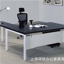 【专业生产】钢架式办公桌钢架办公台板式钢架主管桌硕信供应