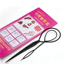 6081女人我最大花样盘发器/魔力穿发棒拉发针/盘发工具彩色/黑色