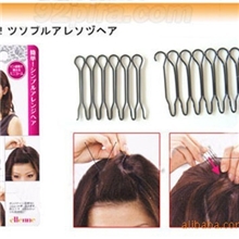 6001mini发叉盘发夹子/固定发夹/盘发头饰/发夹发卡/2入