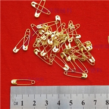 现货批发金色的安全别针，保险别针（电镀水浸泡处理，不掉色）