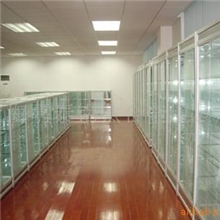 供应银色展示柜