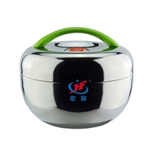 不锈钢双层保温饭盒/玲珑便当盒/苹果便当/学生提锅/