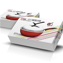 福彩礼品锅彩色锅体采用搪瓷工艺无涂层高档礼品锅品牌好