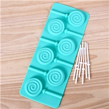 FAD硅胶模具冰格制冰盒冰棍雪糕棒冰模具冰模送冰棒6支